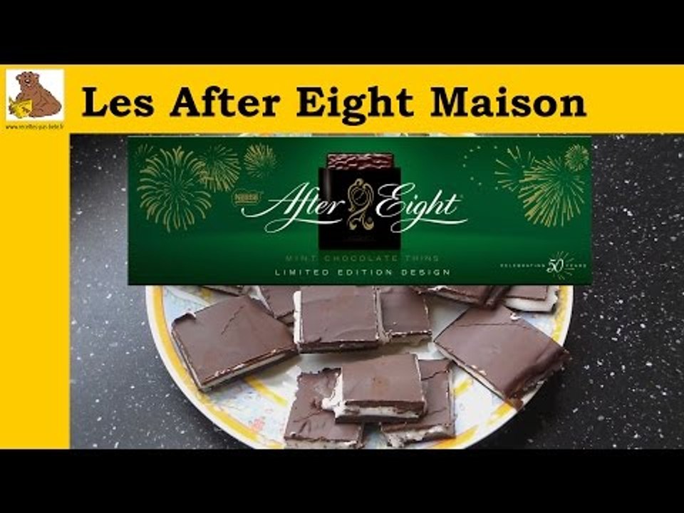 Les after eight maison (recette facile)
