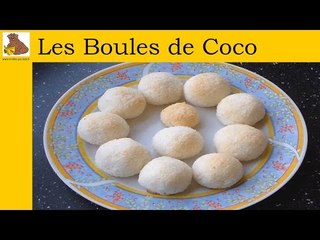 Les boules de coco (recette rapide et facile)