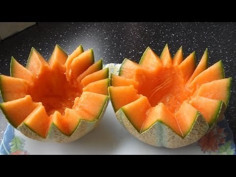 technica escultura de frutas dentes de lobo