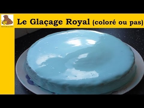 Le glaçage royal (coloré ou pas) (recette facile et rapide)