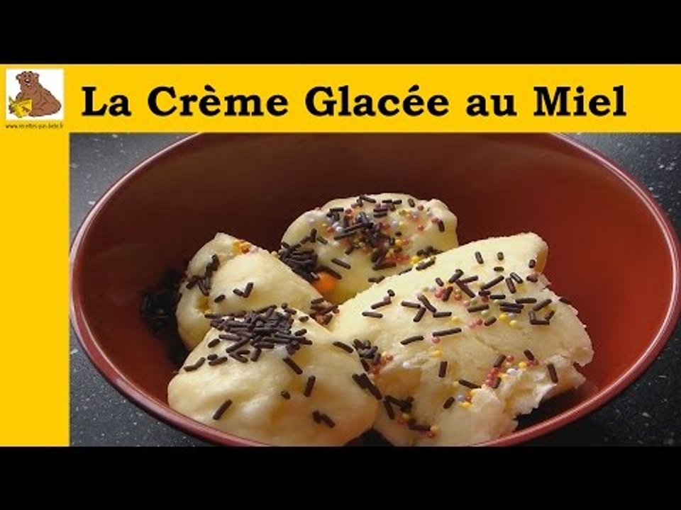 La crème glacée au miel (recette facile) HD