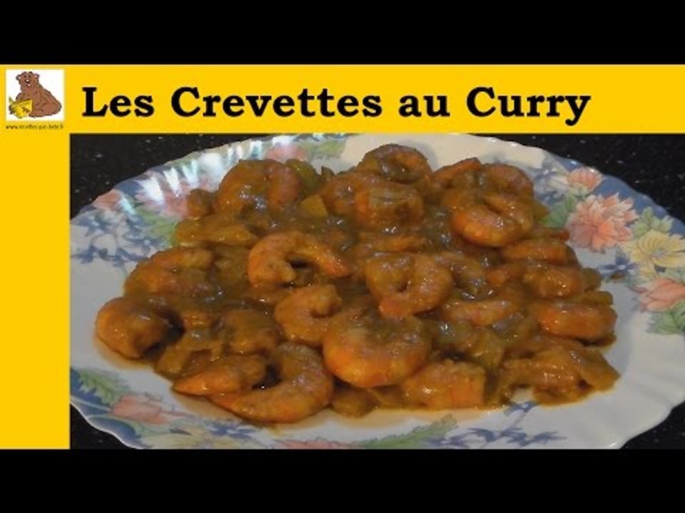Les crevettes au curry (recette facile) HD