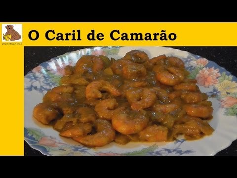 receita do caril de camarão (receita fácil) HD