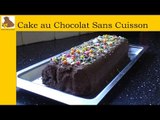 Le cake au chocolat sans cuisson (recette rapide et facile) HD