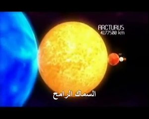 ‏سبحان الله ‏عظمة الكون وحجم الأرض منه