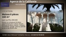 A louer - Maison/villa - Juan Les Pins (06160) - 6 pièces - 160m²