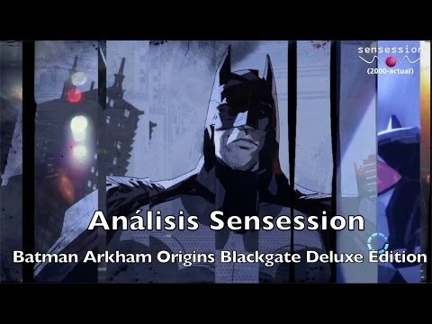 Batman Arkham Origins Blackgate Deluxe Edition (PS3/Xbox360/PC/WiiU) Análisis Sensession HD