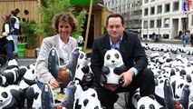 50 Jahre WWF -  1600 Pandas und 72 Auerähne mit MdL Alexander Bonde, Stuttgart, 09.10.2013.