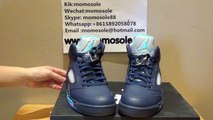 Authentic Air Jordan 5 Midnight Navy