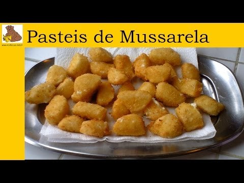 Os pasteis de mussarela (receita fácil é rapida) HD