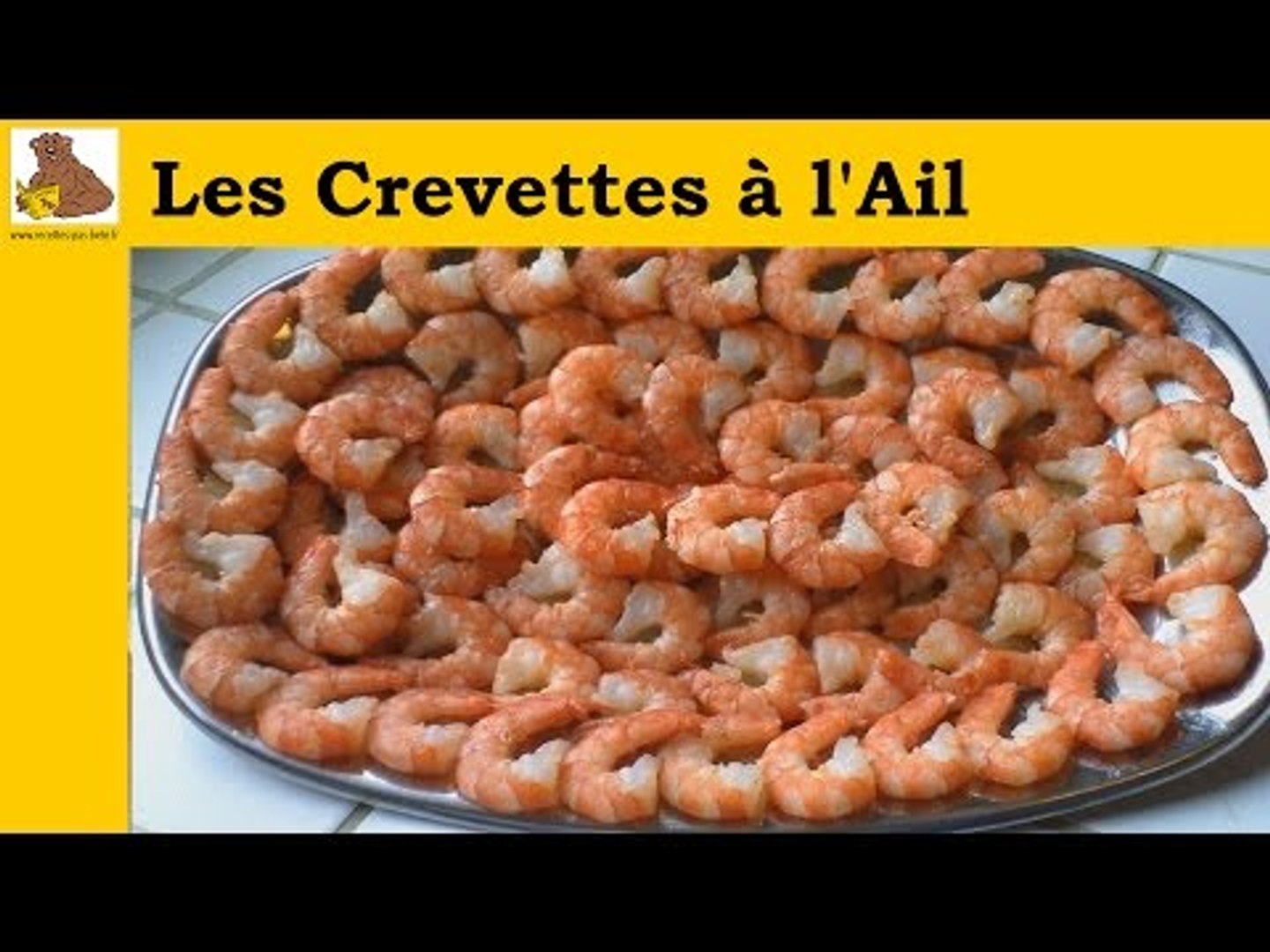 Les crevettes à l'ail (recette rapide et facile) HD - Vidéo Dailymotion