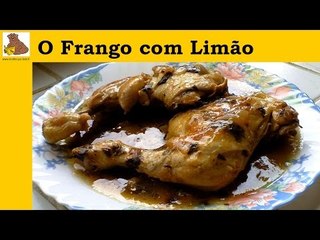 O frango com limão (receita fácil é rapida) HD
