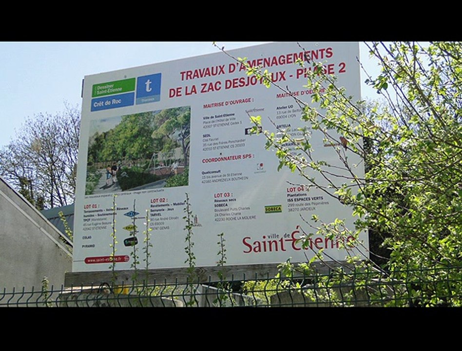 Visite de l'Eco-Quartier du Crêt-de-Roch (ZAC Desjoyaux) à Saint-Etienne