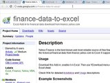 Finance in Microsoft Excel  - Import Yahoo Finance Historical Stock Prices in Excel