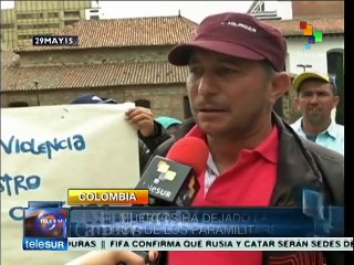 Colombia: marchan en recuerdo a las víctimas del Catatumbo