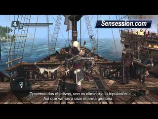 Assassin's Creed IV Black Flag - Commented Gameplay Trailer (subtítulos en castellano)