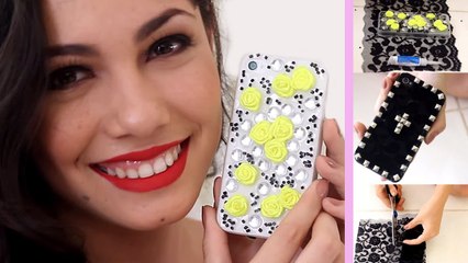 DIY Decorated iPhone Case with Lorraine