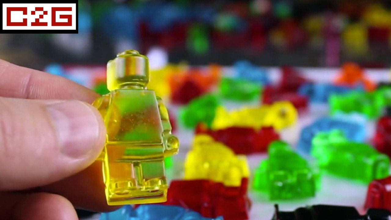 Faites vos bonbons en forme de Lego !