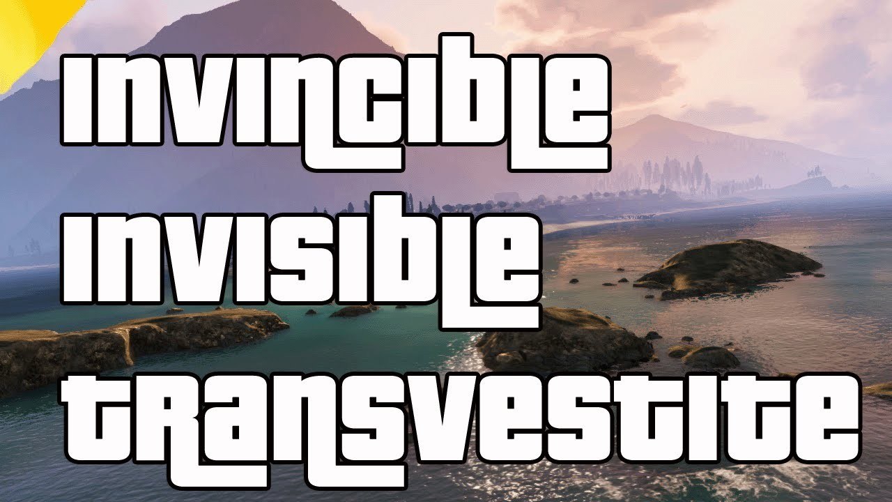 GTA 5 Glitches How To Be "Invisible" "Invincible" And Be A "Transvestite" Glitch"After 1.12"