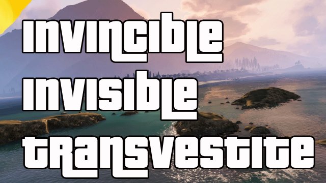 GTA 5 Glitches How To Be Invisible Invincible And Be A Transvestite Glitch After 1.12