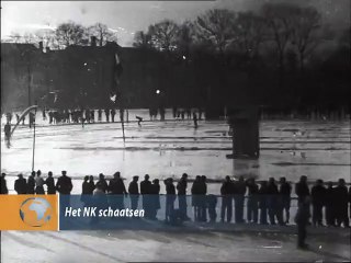 Het NK schaatsen - 1946
