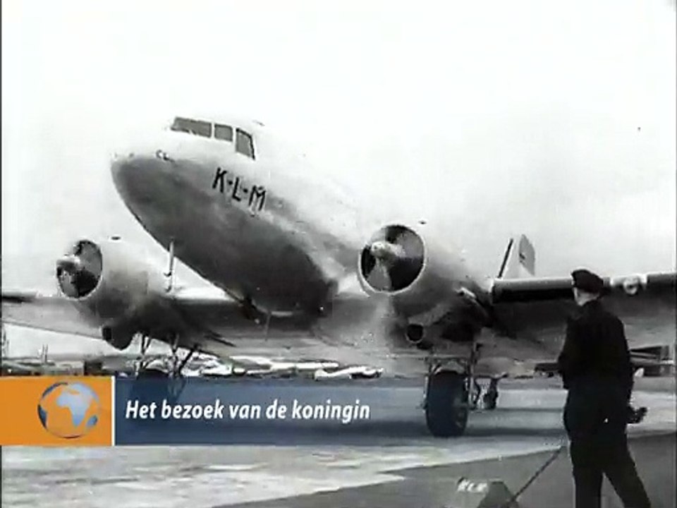 Het bezoek van de koningin - 1946