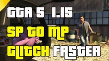 GTA 5 Online SOLO Single Player To Multiplayer Glitch SP to MP Glitch After Patch 1.15 Faster GTAV