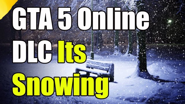 GTA 5 Online Snowball Fights Gameplay Christmas DLC Snowballs And Snow GTA 5 Christmas DLC