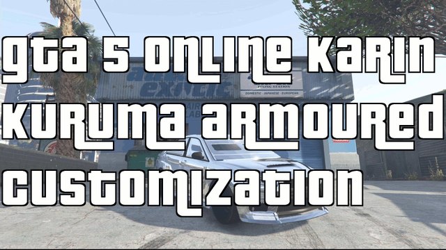 GTA 5 Online Karin Kuruma Armored Customization Guide 1 23 GTA 5 Online Armoured Car 1.23