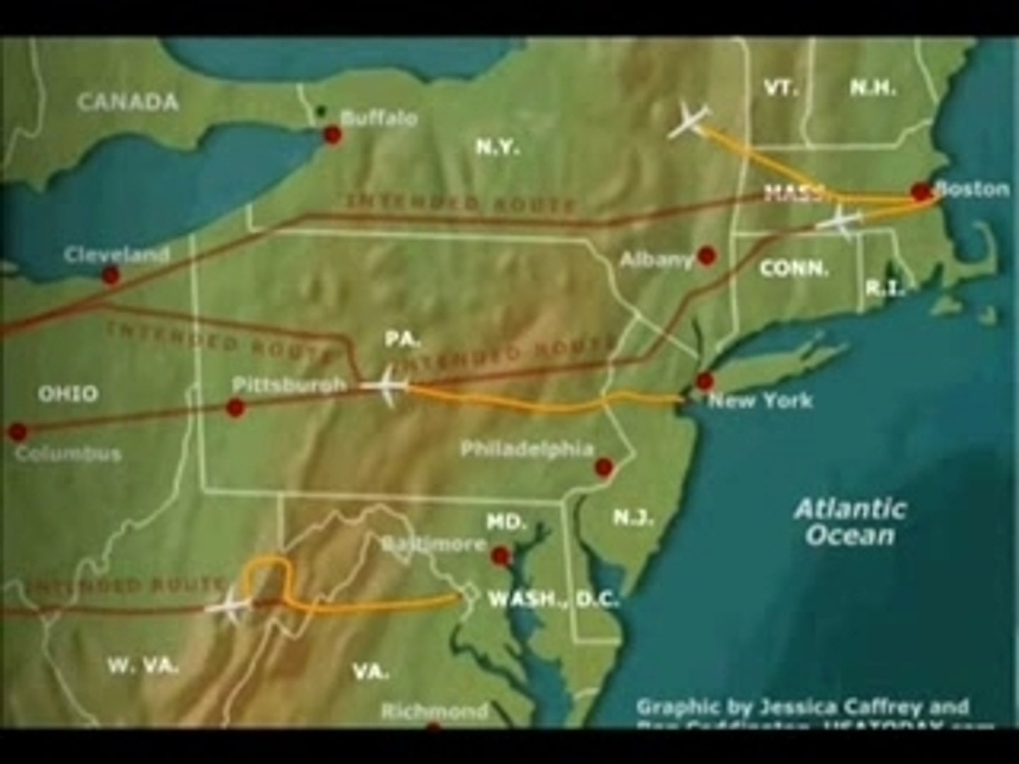 usa today timeline: AA77 strange turn