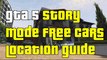 GTA 5 Story Mode Free Upgraded Cars Location Guide