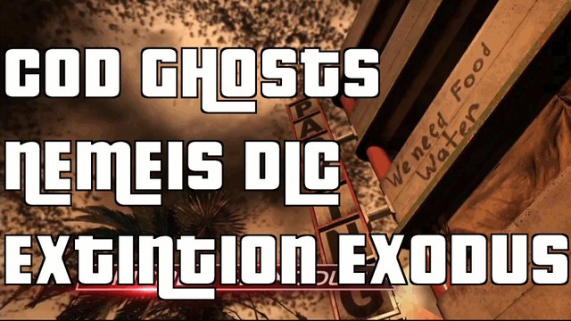 COD Ghosts Nemesis DLC NEW Extinction Map Exodus Gameplay Exodus Gameplay