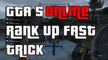GTA 5 Online Rank Up Fast Trick GTAV RP Glitch