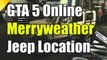 GTA 5 Online Merry Weather Jeep Spawn Location Modified Mesa Spawn Location 