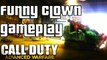 COD Advanced Warfare Funny Exploding Clown Gameplay