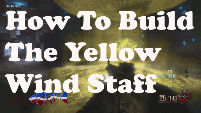 Black Ops 2 Zombies How To Build Yellow Staff Of Wind