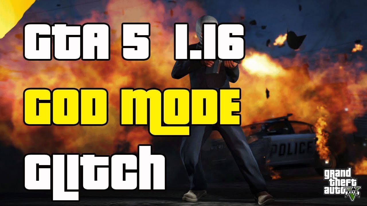 GTA 5 Online God Mode Glitch 1.16 "God Mode And Invincibility Glitch 1.16"