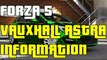 Forza 5 Vauxhall Astra 1.6 Information Gameplay 