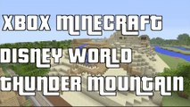 Xbox Minecraft Disney World Series Thunder Mountain