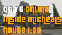 GTA 5 Online Next Gen Inside Micheal's House Glitch 1.20