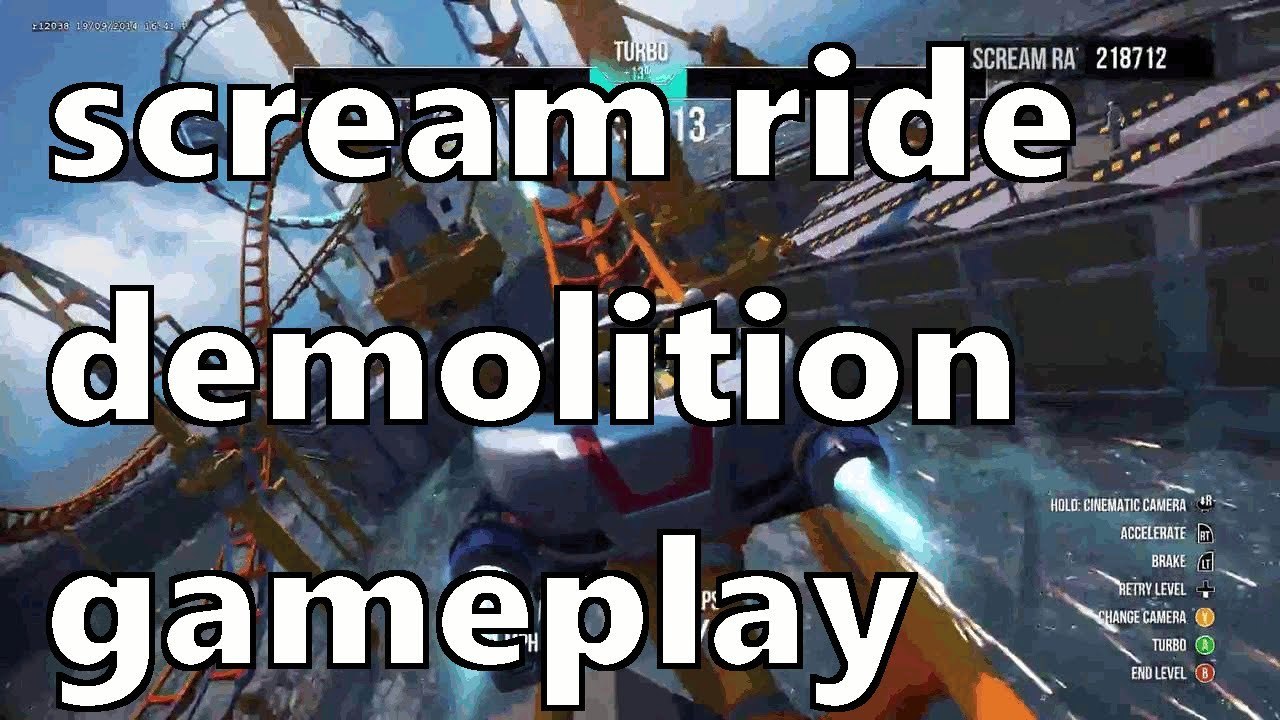 Screamride Demo Demolition Gameplay"Screamride Demo"