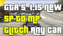 GTA 5 Online New Single Player To Multiplayer Glitch 1.15 