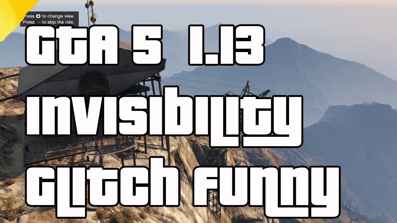 GTA5 Online Invisibility Glitch After Patch 1.13 "Invisibility Glitch 1.13"