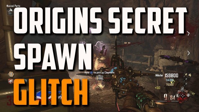 Black Ops 2 Zombies Origins Spawn Glitch Easy High Rounds