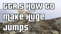 GTA 5 Content Creator How To Make BIG Jumps Or Massive Jumps on GTA 5