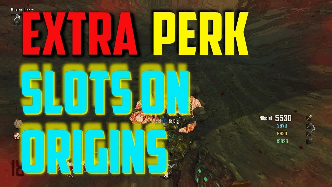 Black Ops 2 Zombies Origins Extra Perk Slots Trick + Free Zombie Blood