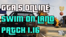 GTA 5 Online Swim On Land Glitch After Patch 1.16