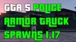 GTA 5 Online Police Armored Truck Spawn Locations 1.17