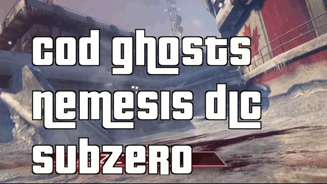 COD Ghosts Nemesis DLC Subzero Gameplay Review Nemesis Subzero Map