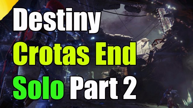 Destiny Crotas End Part 2 Solo Glitch Crotas End How To Cross The Bridge Solo Glitch